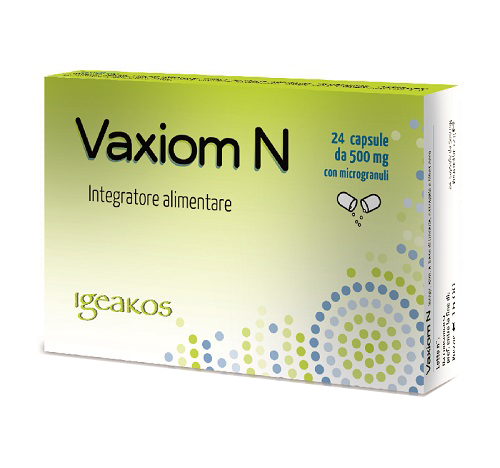 VAXIOM N 24 CAPSULE 12 G - Farmacia Artemisia di Montecuollo Dott. Angelo snc