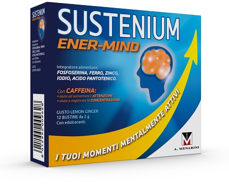 SUSTENIUM ENERGY MIND 12 BUSTINE - Farmacia Artemisia di Montecuollo Dott. Angelo snc