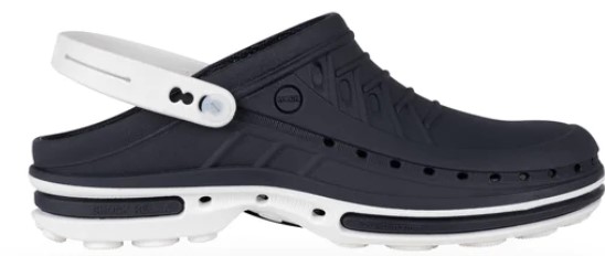 ZOCCOLI WOCK CLOG IN GOMMA BICOLORE BLU NAVY/BIANCO 47/48 1 PAIO - Farmacia Artemisia di Montecuollo Dott. Angelo snc