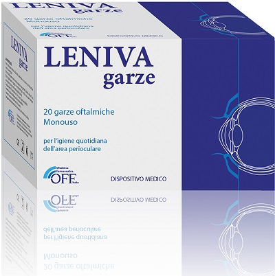 LENIVA GARZE OFTALMICHE 20 PEZZI - Farmacia Artemisia di Montecuollo Dott. Angelo snc