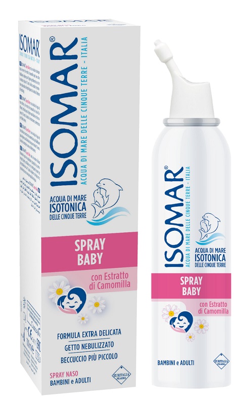 ISOMAR SPRAY BABY CON CAMOMILLA 100 ML - Farmacia Artemisia di Montecuollo Dott. Angelo snc