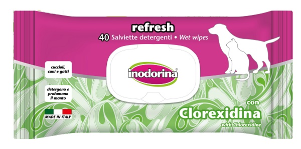 SALVIETTE CLOREXIDINA INODORINA 40 PEZZI - Farmacia Artemisia di Montecuollo Dott. Angelo snc