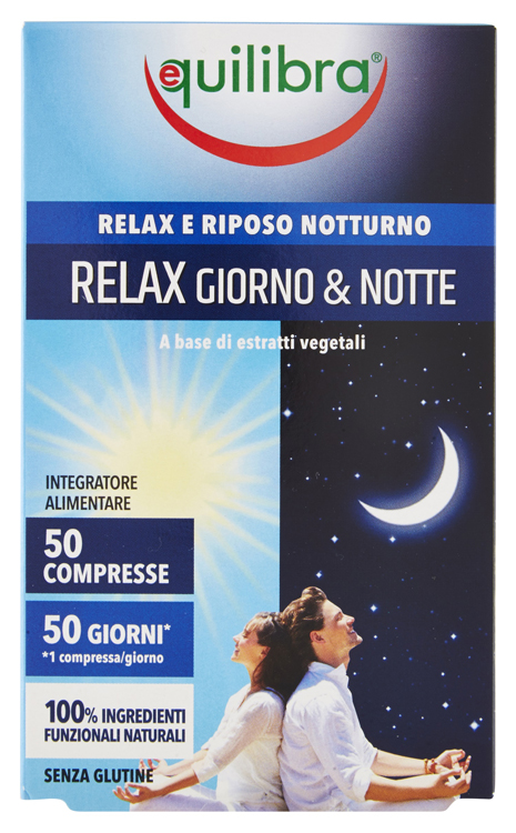 RELAX GIORNO & NOTTE 50 COMPRESSE - Farmacia Artemisia di Montecuollo Dott. Angelo snc