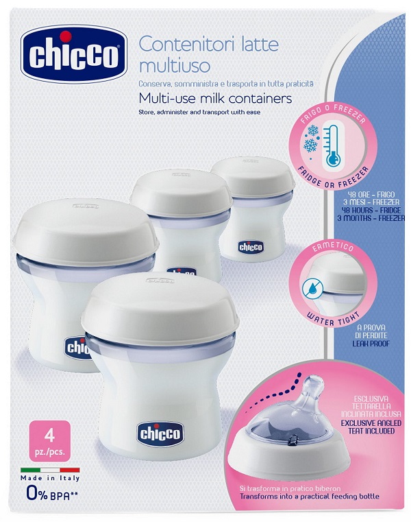 CHICCO CONTENITORE LATTE STEP UP NEW - Farmacia Artemisia di Montecuollo Dott. Angelo snc