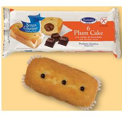 BONONIA PLUMCAKE CREMA CIOCCOLATO SENZA GLUTINE 6 X 45 G - Farmacia Artemisia di Montecuollo Dott. Angelo snc