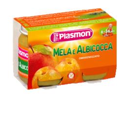 PLASMON OMOGENEIZZATO MELA ALBICOCCA 2 X 104 G - Farmacia Artemisia di Montecuollo Dott. Angelo snc