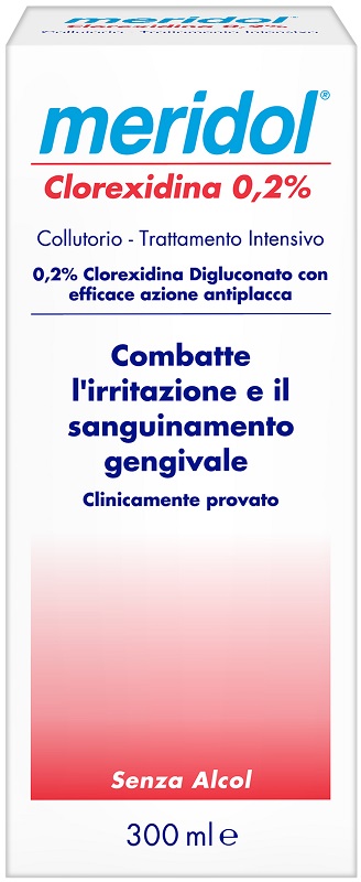 MERIDOL CLOREXIDINA 0,2% COLLUTORIO 300 ML - Farmacia Artemisia di Montecuollo Dott. Angelo snc