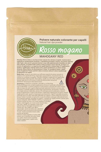 HIMALAYA HENNA COLORS ROSSO MOGANO 100 G - Farmacia Artemisia di Montecuollo Dott. Angelo snc