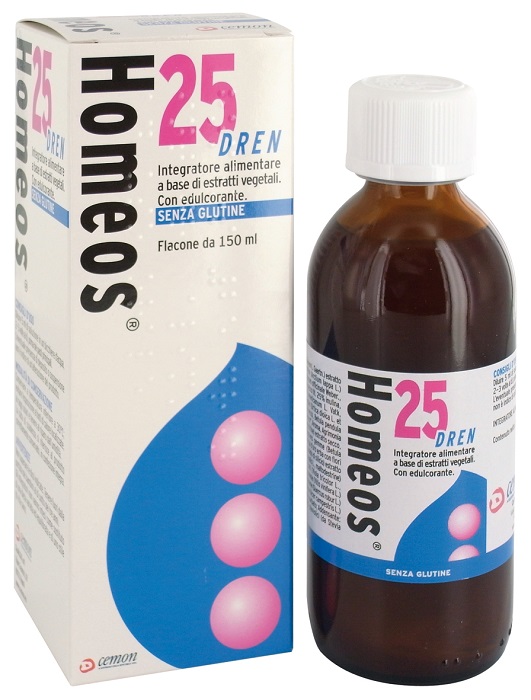 HOMEOS 25 DREN 150ML - Farmacia Artemisia di Montecuollo Dott. Angelo snc