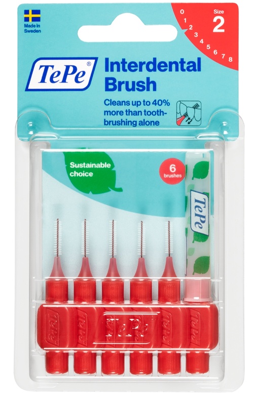 TEPE SCOVOLINO ROSSO 0,5MM 6 PEZZI - Farmacia Artemisia di Montecuollo Dott. Angelo snc