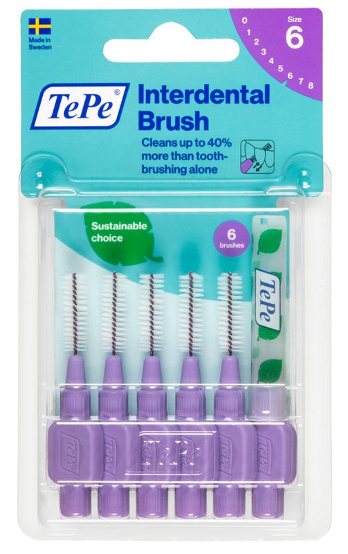 TEPE SCOVOLINO VIOLA 1,1MM 6 PEZZI - Farmacia Artemisia di Montecuollo Dott. Angelo snc