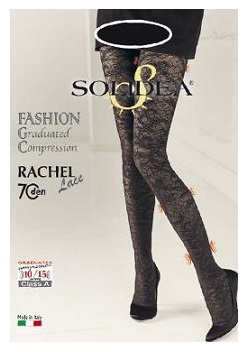 RACHEL LACE 70 COLLANT FANTASIA NERO 4XLL - Farmacia Artemisia di Montecuollo Dott. Angelo snc
