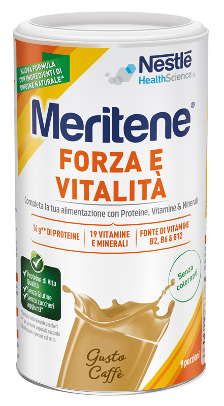 MERITENE FORZA E VITALITA' CAFFE 270 G - Farmacia Artemisia di Montecuollo Dott. Angelo snc