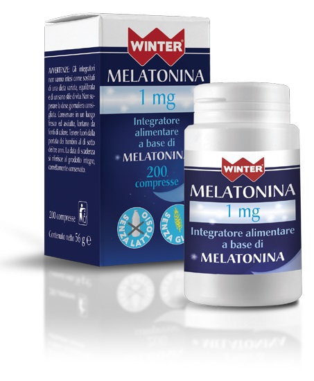 WINTER MELATONINA 1 MG 200 COMPRESSE - Farmacia Artemisia di Montecuollo Dott. Angelo snc