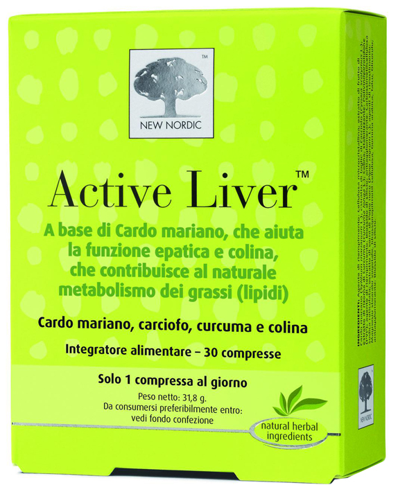 ACTIVE LIVER 30 COMPRESSE - Farmacia Artemisia di Montecuollo Dott. Angelo snc
