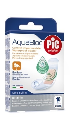 CEROTTO PIC AQUABLOC 25X72MM ANTIBATTERICO 10 PEZZI - Farmacia Artemisia di Montecuollo Dott. Angelo snc