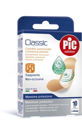 CEROTTO PIC CLASSIC 25X72 MM 10 ANTIBATTERICO 10 PEZZI - Farmacia Artemisia di Montecuollo Dott. Angelo snc