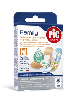 CEROTTO PIC STRIP FAMILY 20 PEZZI ANTIBATTERICO CON TAMPONE - Farmacia Artemisia di Montecuollo Dott. Angelo snc