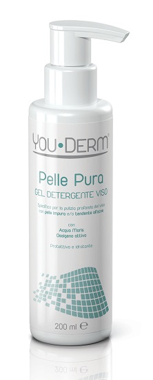 YOUDERM PELLE PURA GEL DETERGENTE VISO 200 ML - Farmacia Artemisia di Montecuollo Dott. Angelo snc