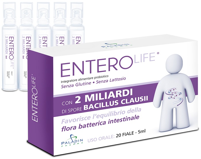 ENTEROLIFE 2 MILIARDI 20 FIALE DA 5 ML - Farmacia Artemisia di Montecuollo Dott. Angelo snc