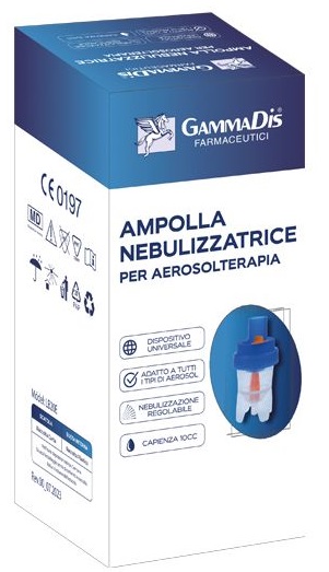 AMPOLLA AEROSOL PLASTICA GAMMADIS 1 PEZZO - Farmacia Artemisia di Montecuollo Dott. Angelo snc