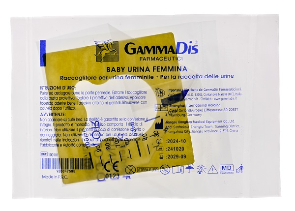 CONTENITORE URINA BABY FEMMINA GAMMADIS - Farmacia Artemisia di Montecuollo Dott. Angelo snc