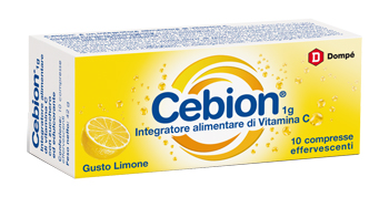CEBION EFFERVESCENTE VITAMINA C LIMONE 10 COMPRESSE - Farmacia Artemisia di Montecuollo Dott. Angelo snc