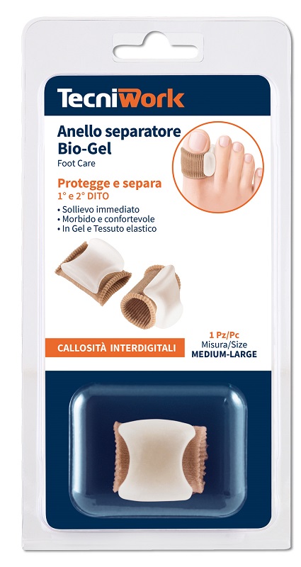 BIO-GEL ANELLO SEPARATORE PER ALLUCE M/L 1 PEZZO - Farmacia Artemisia di Montecuollo Dott. Angelo snc