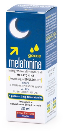 MELATONINA GOCCE 30 ML - Farmacia Artemisia di Montecuollo Dott. Angelo snc