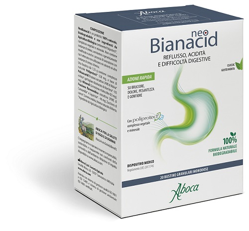 NEOBIANACID 20 BUSTINE MONODOSE 1,55 G - Farmacia Artemisia di Montecuollo Dott. Angelo snc