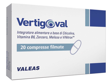 VERTIGOVAL 20 COMPRESSE - Farmacia Artemisia di Montecuollo Dott. Angelo snc
