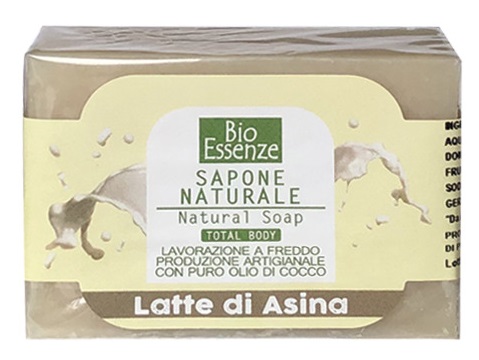 BIO ESSENZE SAPONE NATURALE LATTE DI ASINA 100 G - Farmacia Artemisia di Montecuollo Dott. Angelo snc