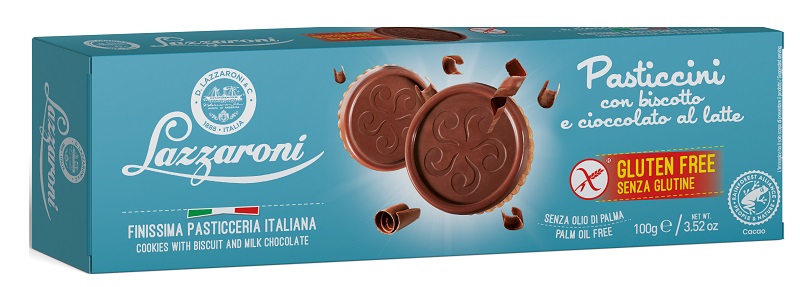 PASTICCINI BISCOTTO/CIOCCOLATO AL LATTE 100 G - Farmacia Artemisia di Montecuollo Dott. Angelo snc