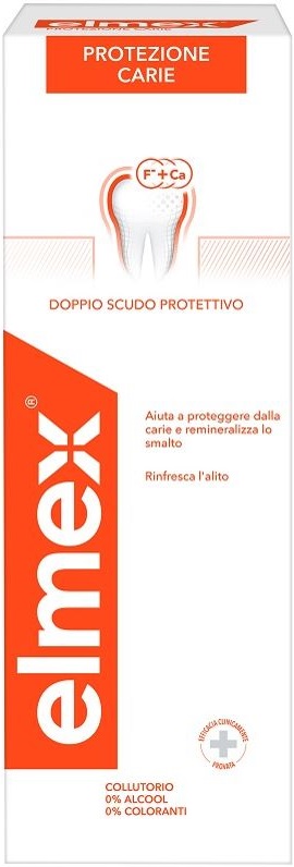ELMEX PROTEZIONE CARIE COLLUTORIO FLUORURO AMMINICO 400 ML - Farmacia Artemisia di Montecuollo Dott. Angelo snc