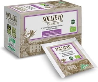 SOLLIEVO BIO TISANA 20 FILTRI DA 2,2 G - Farmacia Artemisia di Montecuollo Dott. Angelo snc