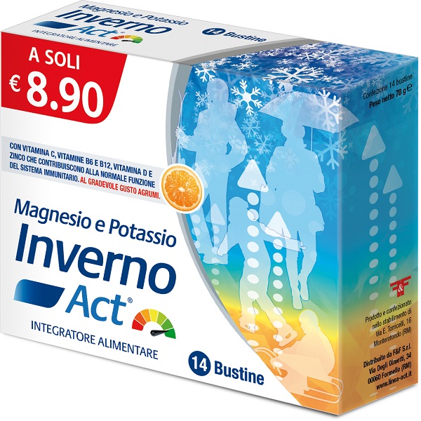 MAGNESIO E POTASSIO INVERNO ACT 14 BUSTINE - Farmacia Artemisia di Montecuollo Dott. Angelo snc