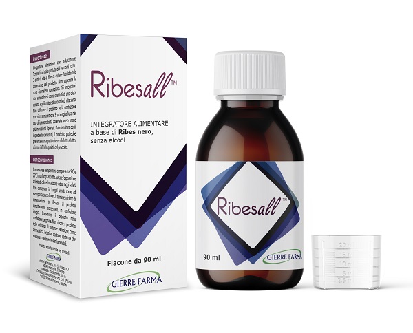 RIBESALL 90 ML RIBES NERO SENZA ALCOL CON EDULCORANTE - Farmacia Artemisia di Montecuollo Dott. Angelo snc