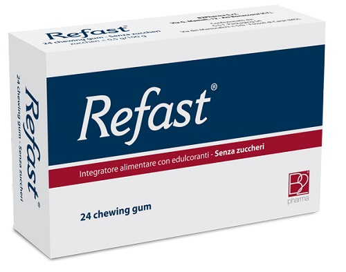 REFAST 24 CHEWING GUM SENZA ZUCCHERO - Farmacia Artemisia di Montecuollo Dott. Angelo snc