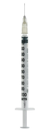 SIRINGA PER INSULINA EXTRAFINE 1ML 100 UI AGO REMOVIBILE 27 GAUGE 0,40X12 MM 1 PEZZO - Farmacia Artemisia di Montecuollo Dott. Angelo snc