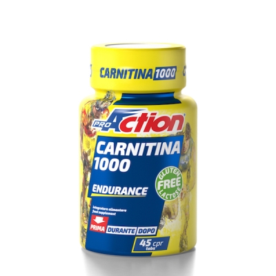 PROACTION CARNITINA 1000 45 COMPRESSE - Farmacia Artemisia di Montecuollo Dott. Angelo snc
