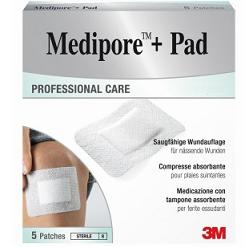 MEDICAZIONE MEDIPORE+PAD 5X7,2CM 5PEZZI - Farmacia Artemisia di Montecuollo Dott. Angelo snc