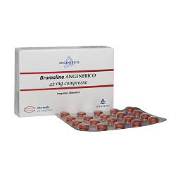 BROMELINA ANGENERICO 20 COMPRESSE RIVESTITE - Farmacia Artemisia di Montecuollo Dott. Angelo snc