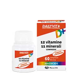 MASSIGEN DAILYVIT 12 VITAMINE 11 MINERALI 60 COMPRESSE RIVESTITE - Farmacia Artemisia di Montecuollo Dott. Angelo snc