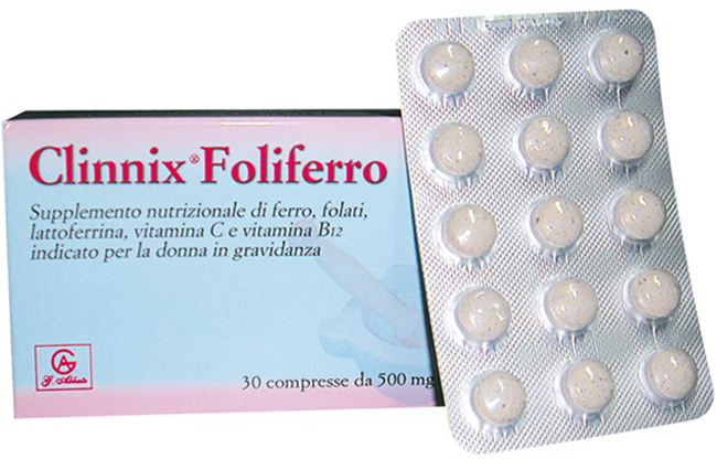 PROVITA FOLIFERRO 30 COMPRESSE - Farmacia Artemisia di Montecuollo Dott. Angelo snc
