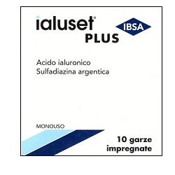 GARZA IMPREGNATA IALUSET FERITE E USTIONI NON INFETTE 10X10 CM 10 PEZZI - Farmacia Artemisia di Montecuollo Dott. Angelo snc