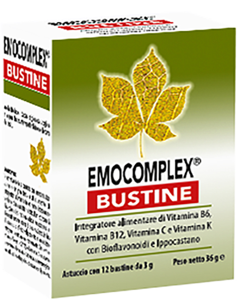 EMOCOMPLEX 12 BUSTINE - Farmacia Artemisia di Montecuollo Dott. Angelo snc