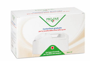 CONTENITORE URINE PROFAR 24 ORE - Farmacia Artemisia di Montecuollo Dott. Angelo snc
