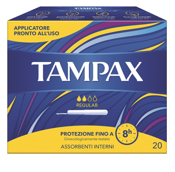 TAMPAX BLUE BOX REGULAR 20 PEZZI - Farmacia Artemisia di Montecuollo Dott. Angelo snc