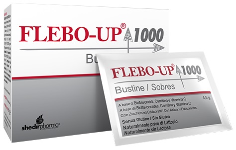 FLEBO-UP 1000 18 BUSTINE 4,5 G - Farmacia Artemisia di Montecuollo Dott. Angelo snc