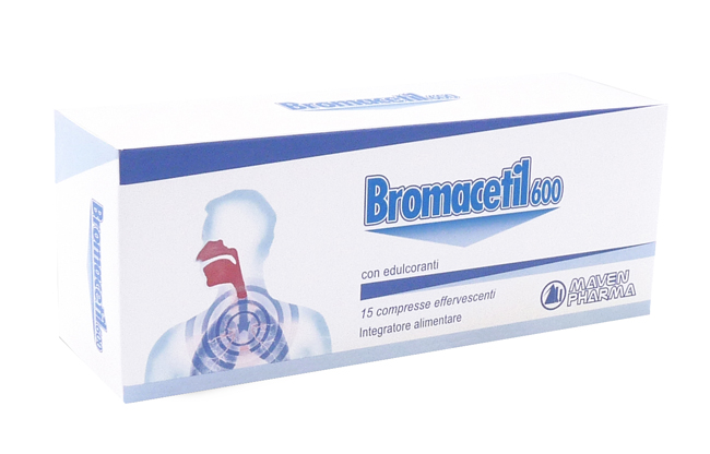 BROMACETIL 600 15 COMPRESSE EFFERVESCENTI - Farmacia Artemisia di Montecuollo Dott. Angelo snc